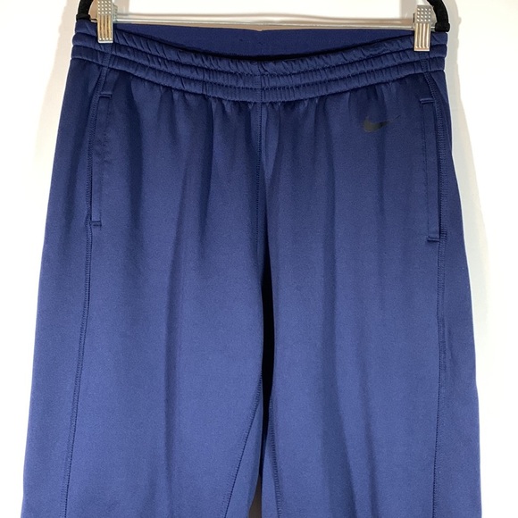 Nike Dri-Fit Navy Blue Straight Leg Sweatpants - Picture 2 of 6